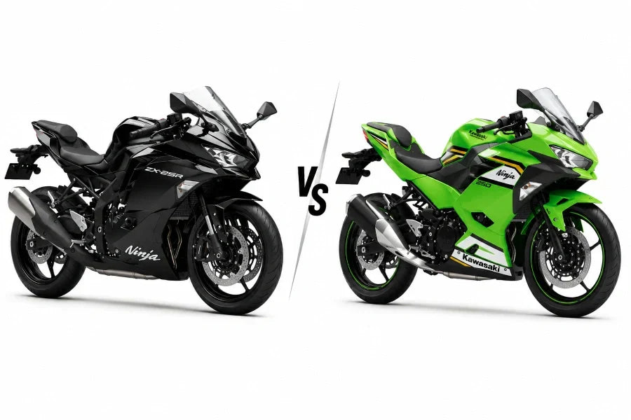 Kawasaki Ninja ZX-25R vs Ninja 250
