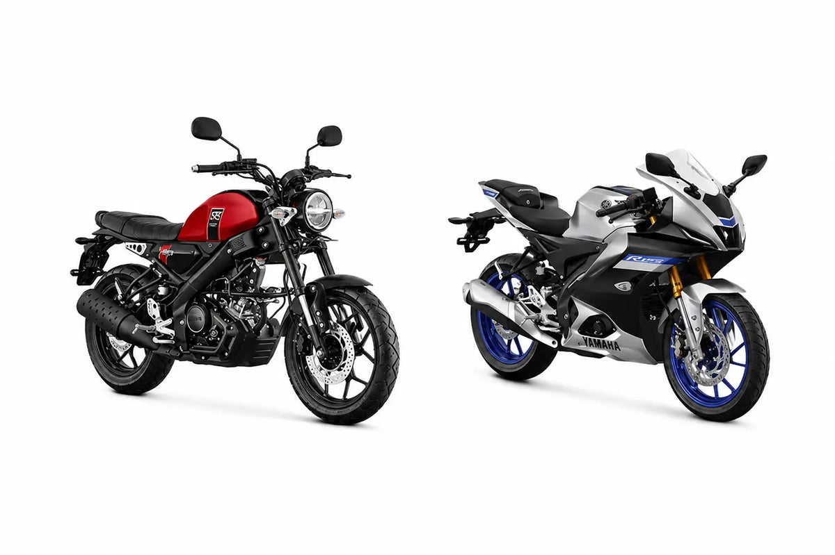 Yamaha R15 vs Yamaha XSR155 comparison