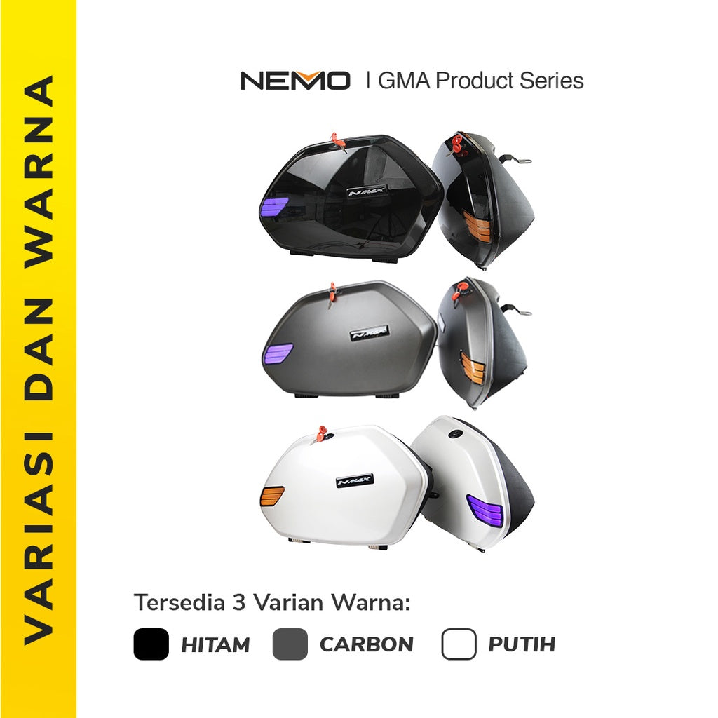 Nemo Box Samping NMAX - Alternate View