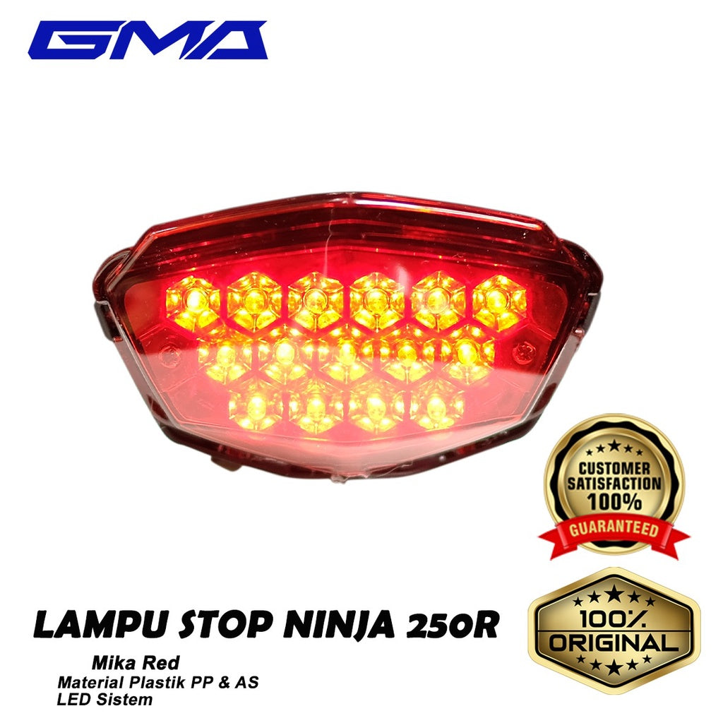 GMA Brake Light / Stop Led Ninja 250 Without Turn Signal - Alternate View