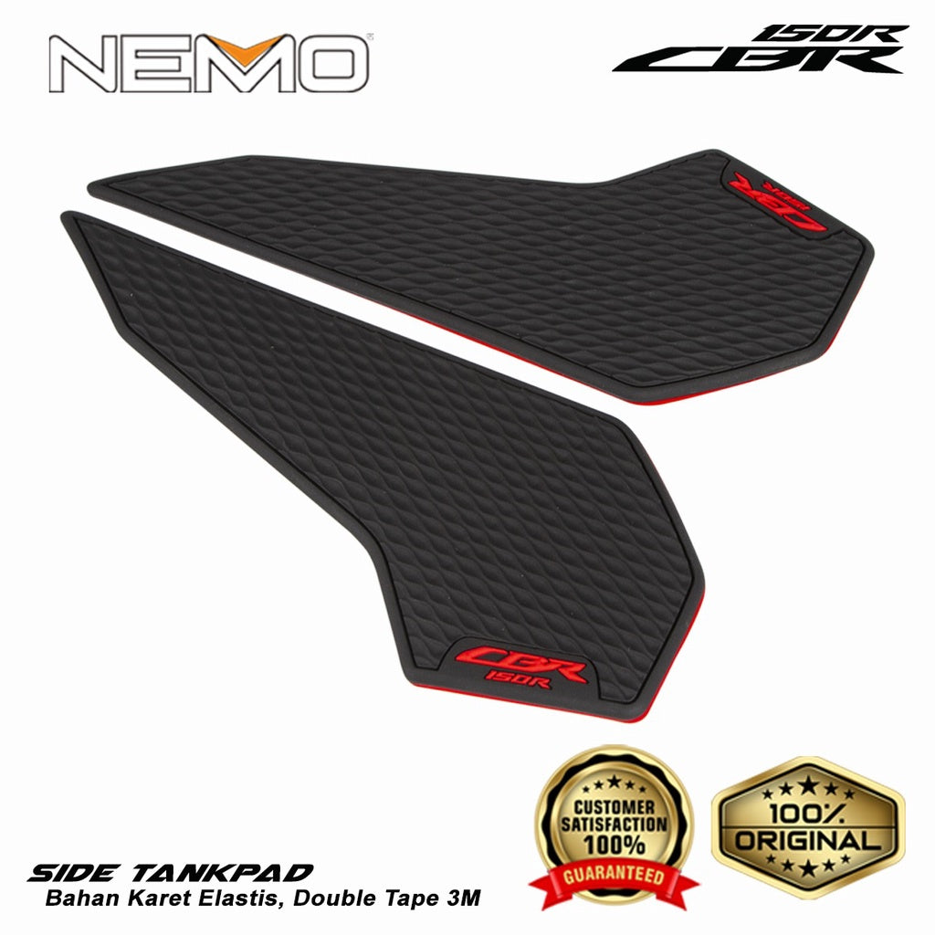 Nemo Tank Pad Rubber / Rubber Side / Samping Tengki CBR 150 R