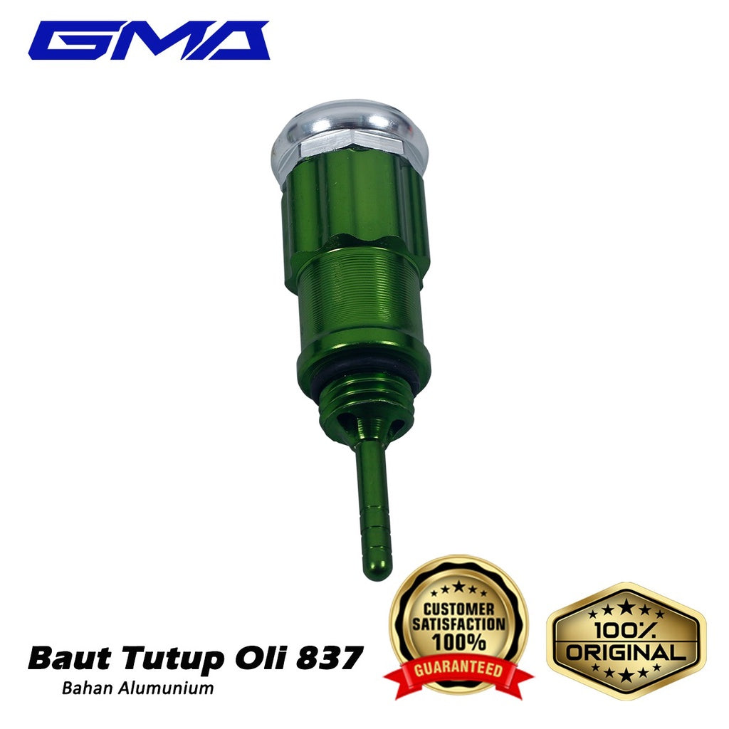 GMA Bolt Penutup Oli CNC Aluminium