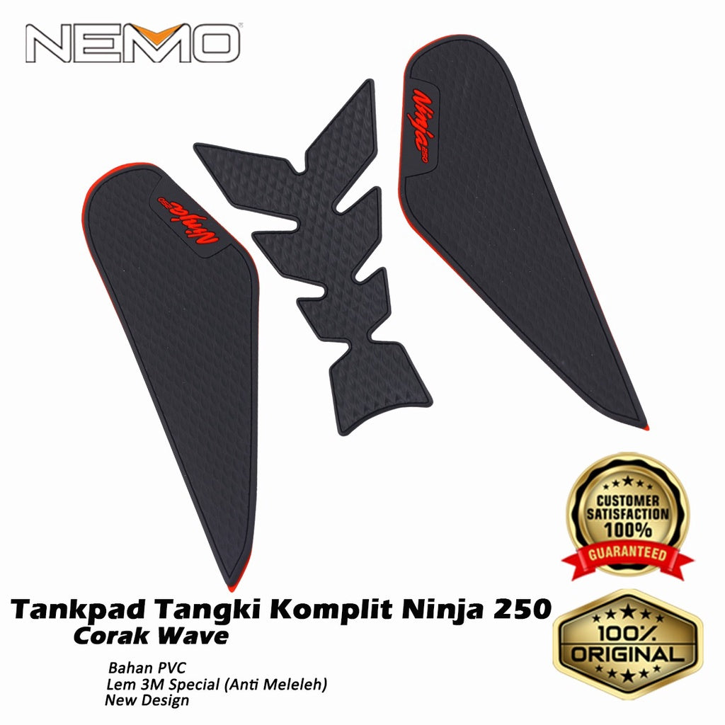 Nemo Tank Pad Tank Complete Corak Wave