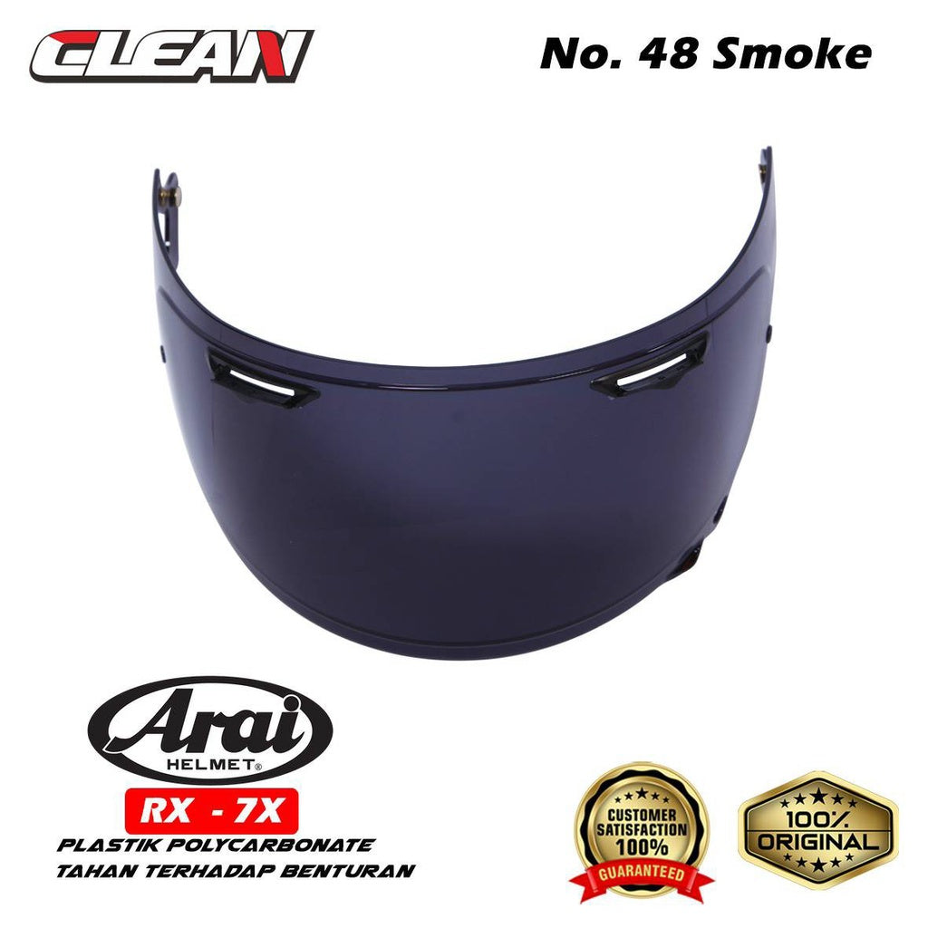 CLEAN Mirror Helm Full Face Arai RX7X Smoke