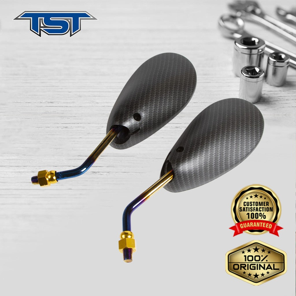 TST Mirror Satria Fu Type 1227 Carbon for Motorcycle Yamaha