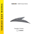 Nemo Cover / Cover Dada Bagian Front Carbon Yamaha Aerox 155 - Alternate View