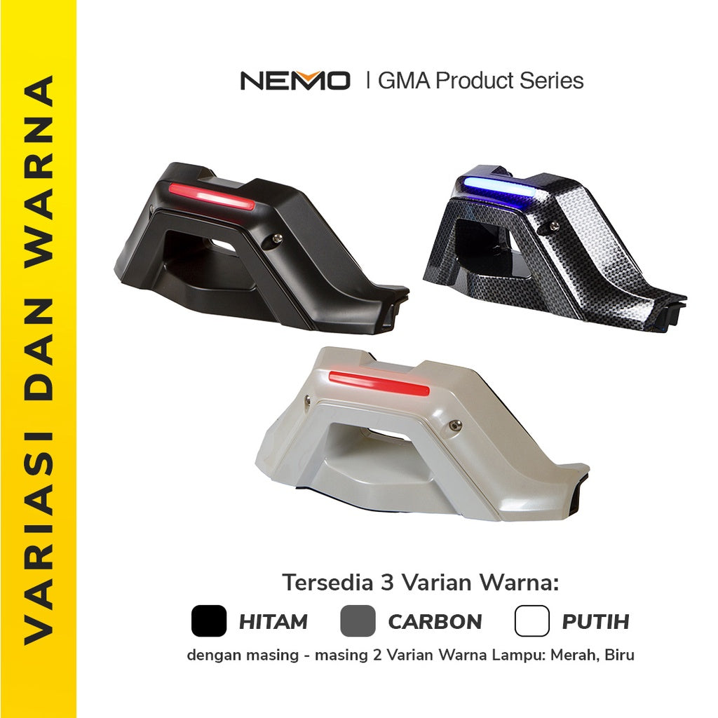 Nemo Seat Backrest Rear Type Transformer Yamaha New NMAX 2020 - Alternate View