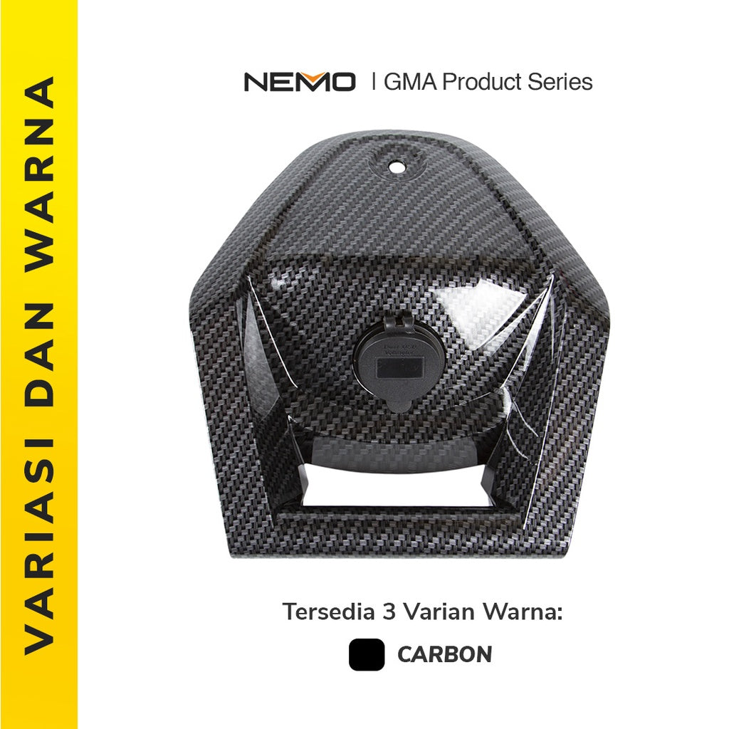 Nemo Cover / Cover Handlebar + Bracket Hp and Charger Hp Allnew NMAX 2020 - Alternate View