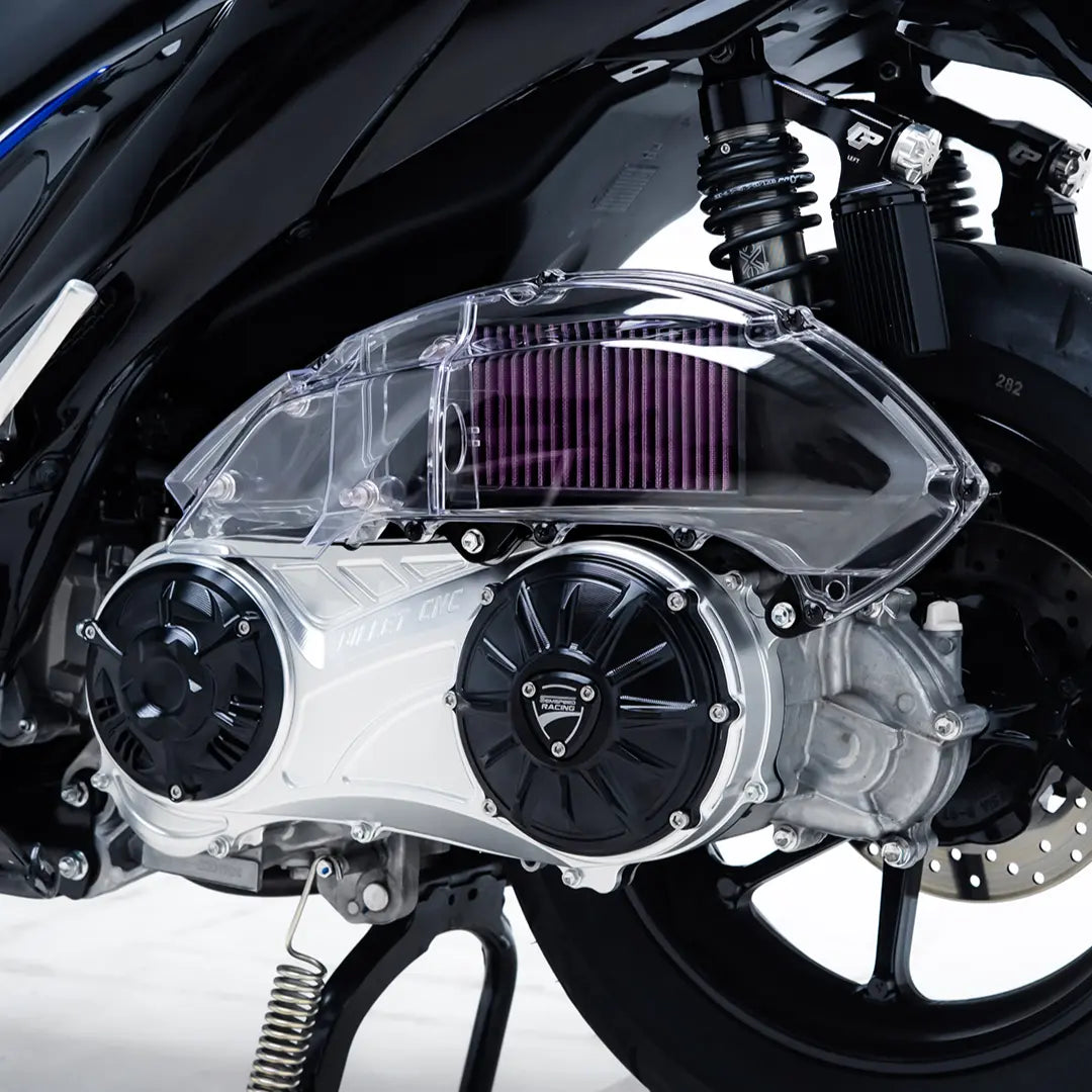 NEMO Transparent Air Filter Cover Yamaha Aerox Alpha/Aerox 2020/Nmax Connected