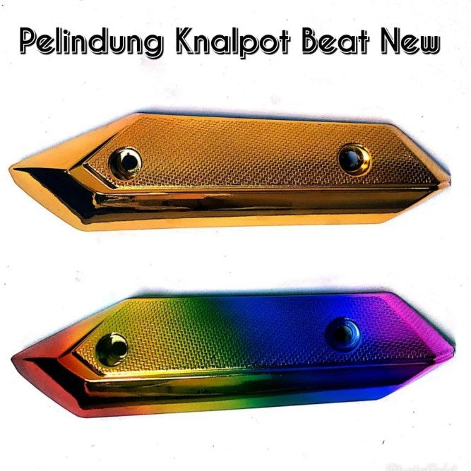 Nemo Protector Exhaust Beat FI Gold and Rainbow