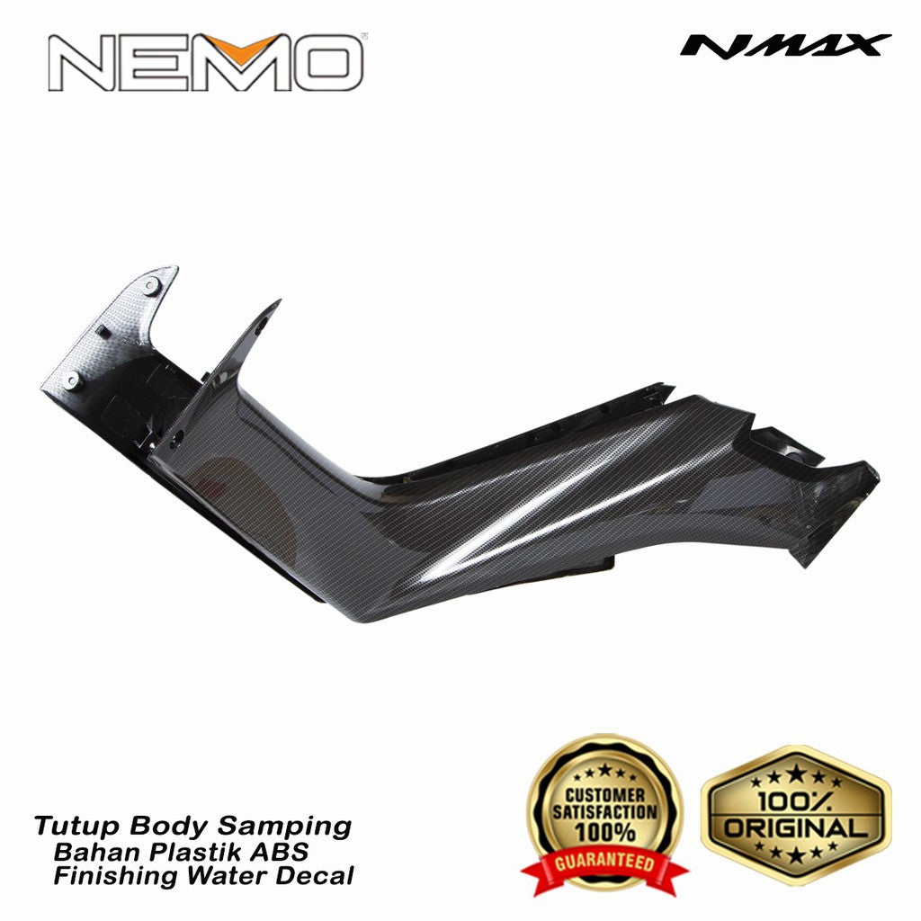 Nemo Body Cover Samping NMAX Original Carbon