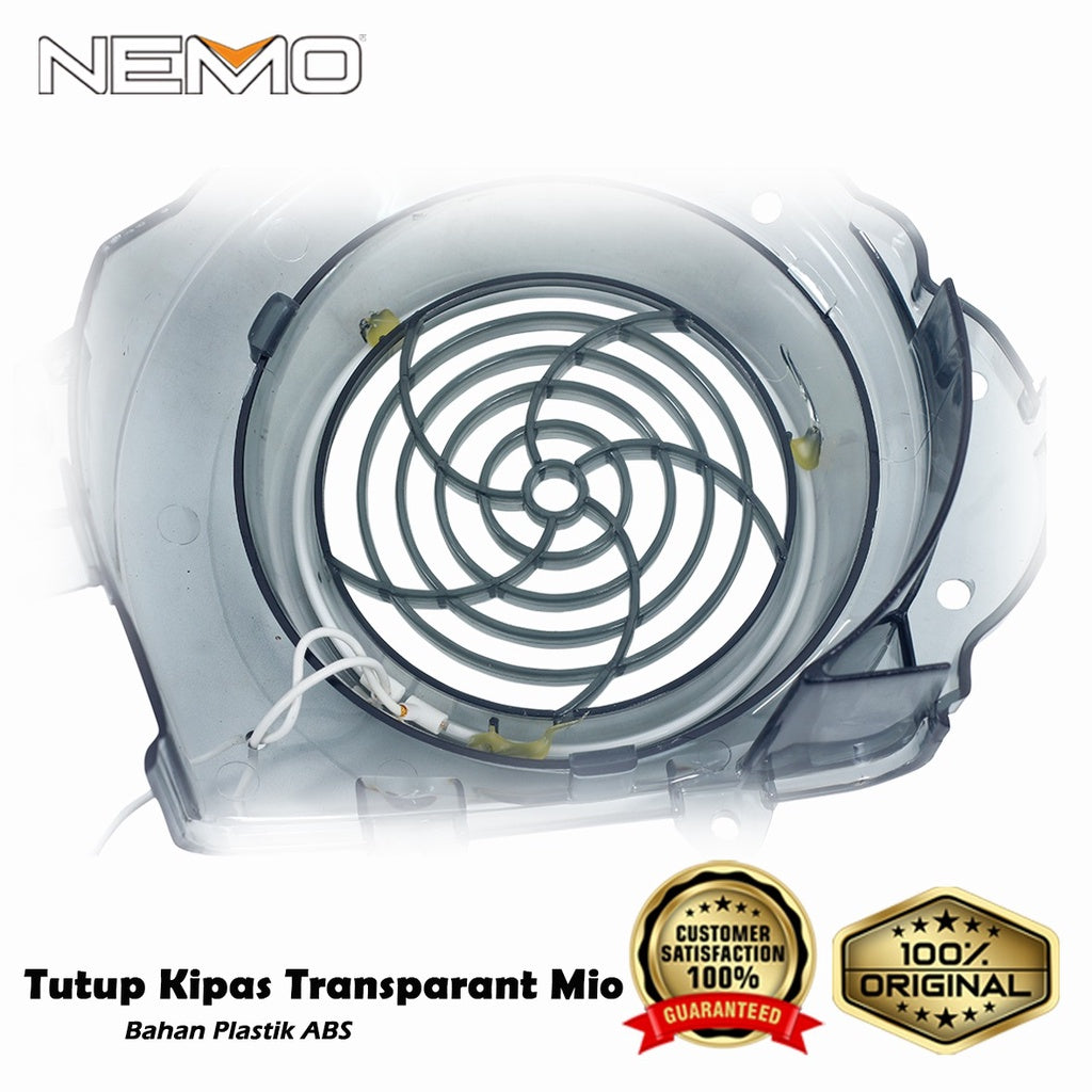Nemo Cover Fan Transparent plus Light Led - Alternate View