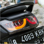 JPA Tail Light Brake + Turn Signal Led Model XMAX for Yamaha NMAX - Alternate View