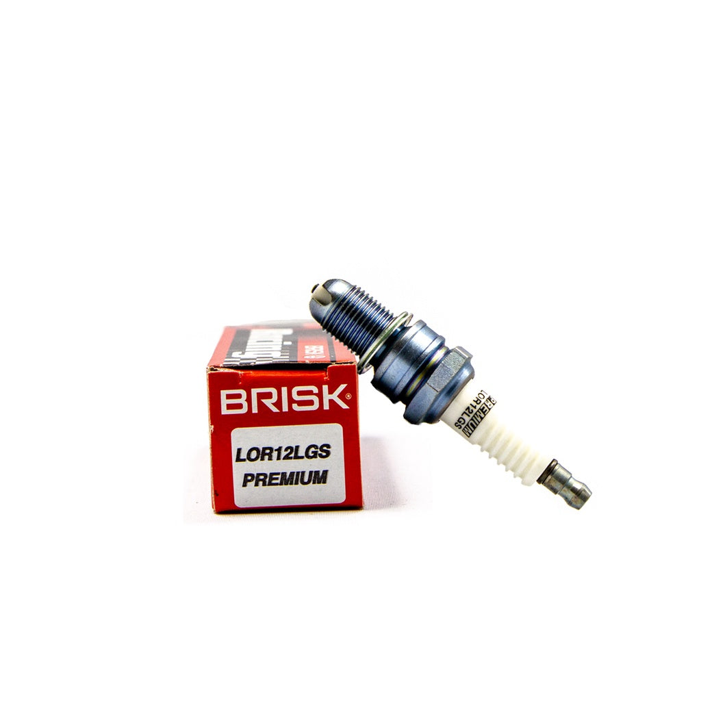 Brisk Busi Motorcycle Premium LGS Type - LOR12LGS - Alternate View