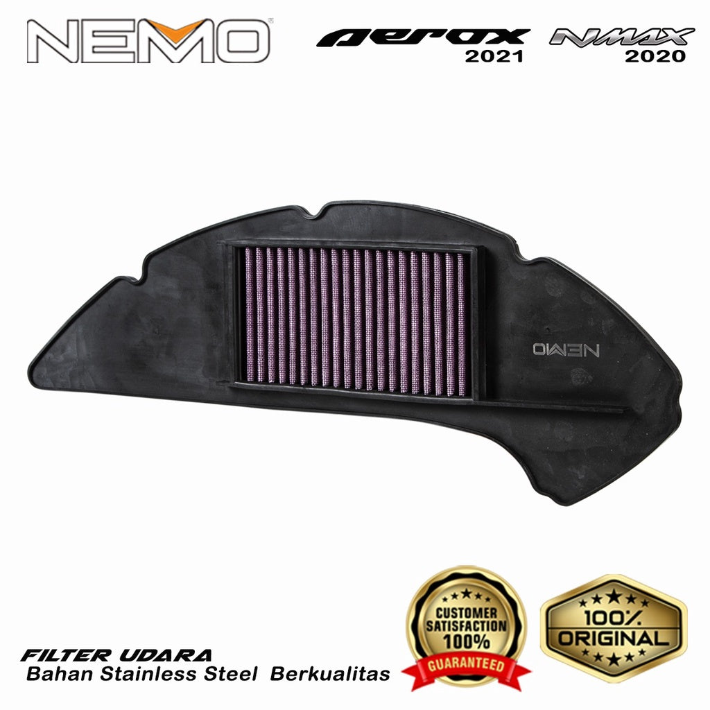 Nemo Air Filter Yamaha Aerox New Connected