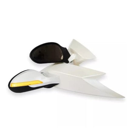 Nemo Mirror NMAX Folding with Light Turn Signal - Alternate View