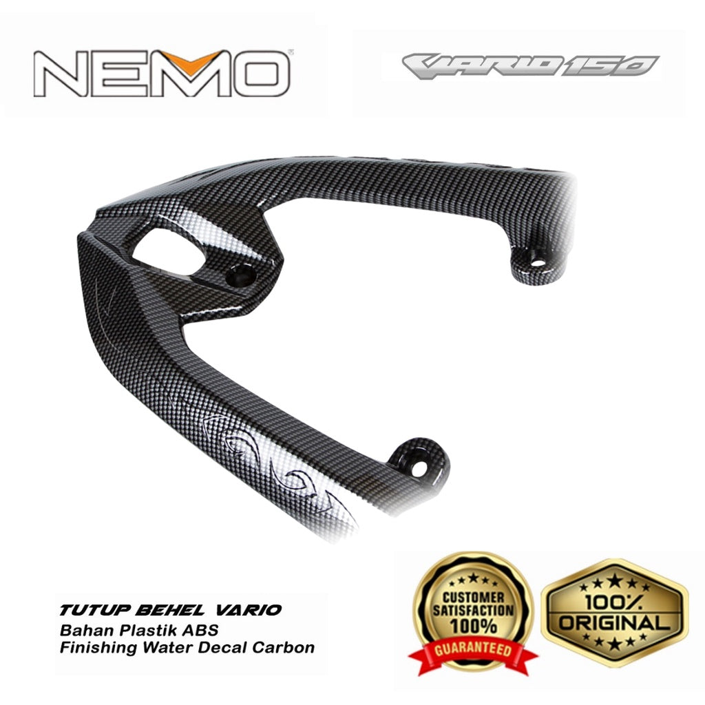 Nemo Cover / Cover Behel Carbon Honda Vario 150