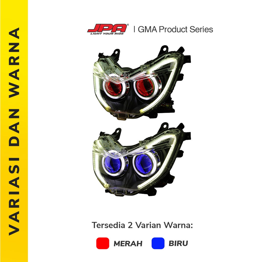 JPA Headlight NMAX HID + Projie - Alternate View