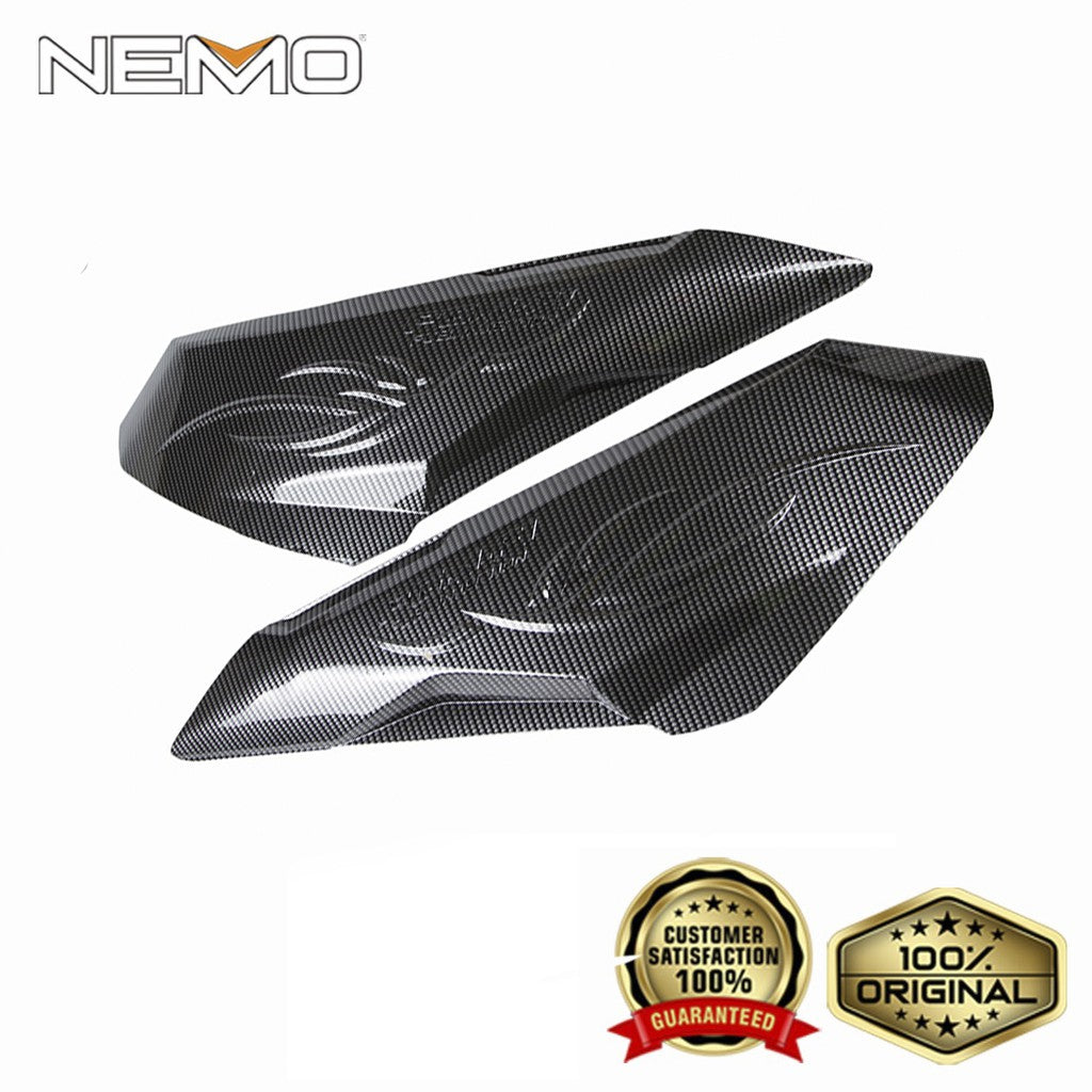 Nemo Cover / Cover Bagian Upper Footstep Carbon Honda Vario 150