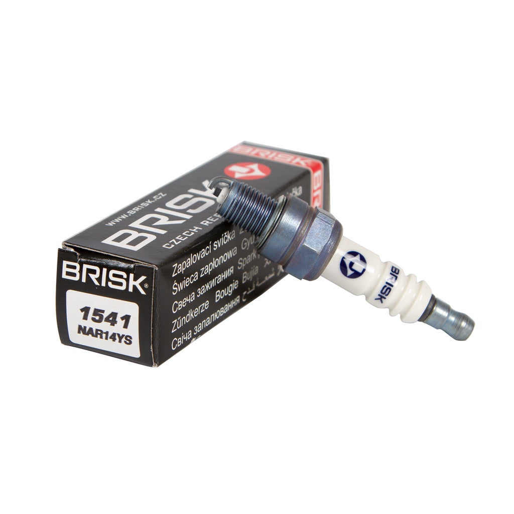 Brisk Busi Motorcycle Premium Silver Type - NAR14YS
