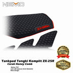 Nemo Tank Pad Tank Complete ZX-25R Corak Honey Comb - Alternate View