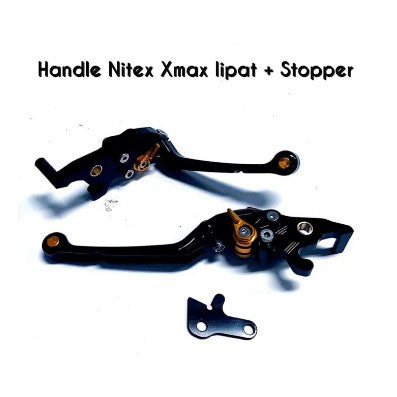 Nitex Handle Folding CNC Plus Stopper for Yamaha XMAX - Alternate View