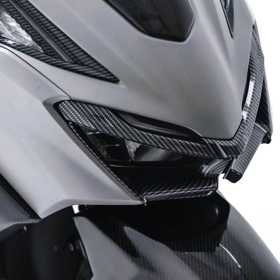 NEMO Carbon Front Light Eyebrow Cover Honda Vario 160