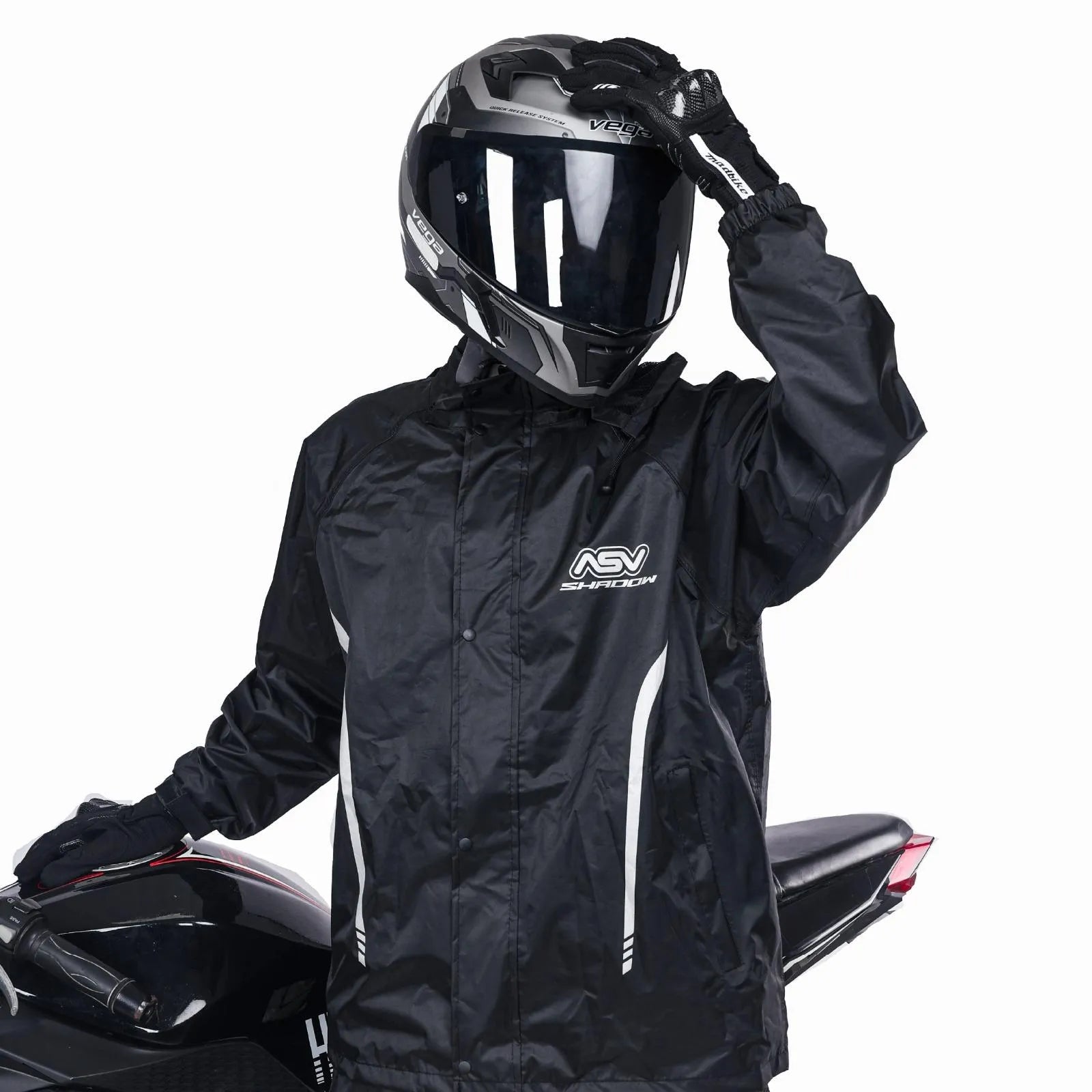 ASV Rain Coat Shadow Fiber PVC