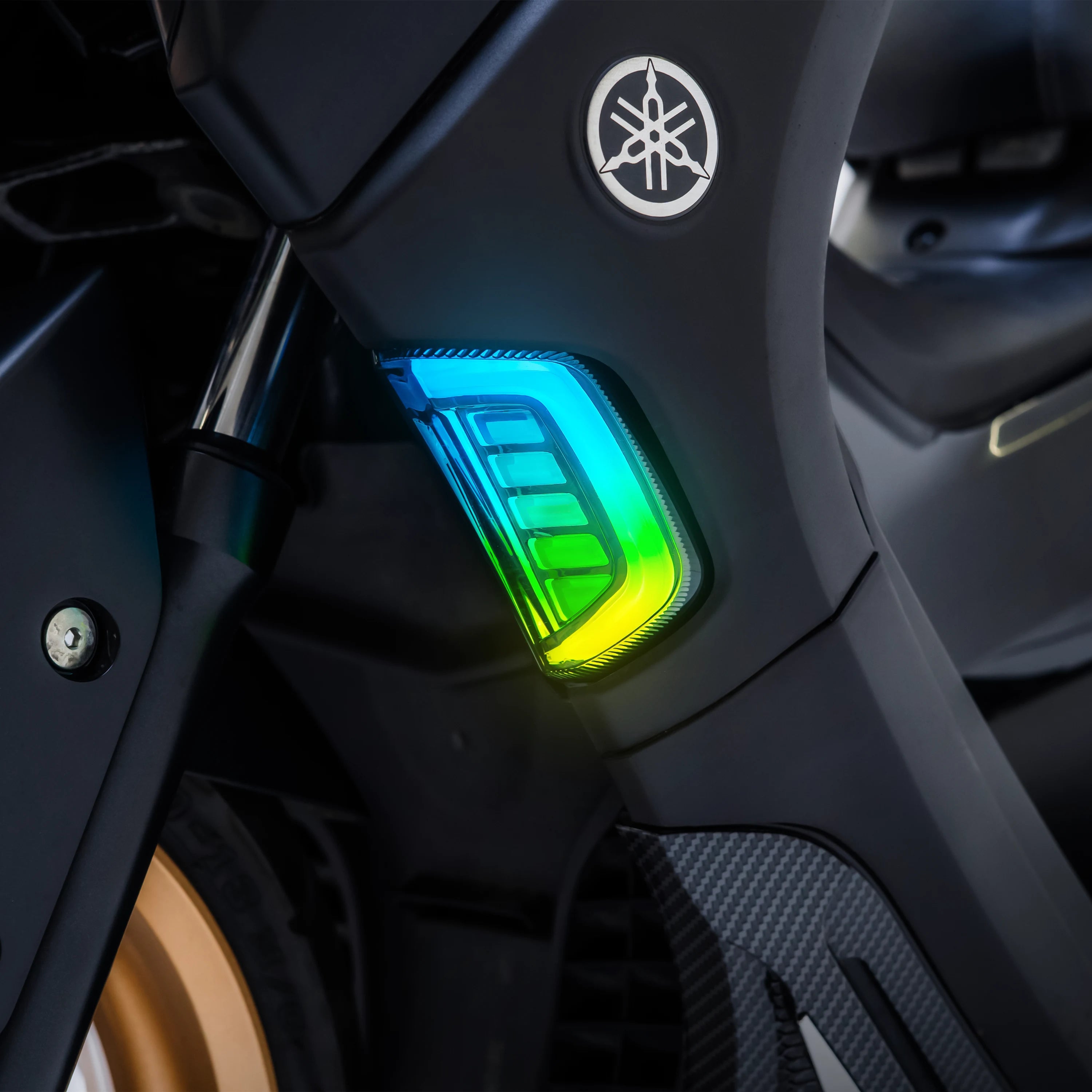 JPA FRONT TURNING SIGNAL TYPE CYBER RGB YAMAHA NMAX CONNECTED