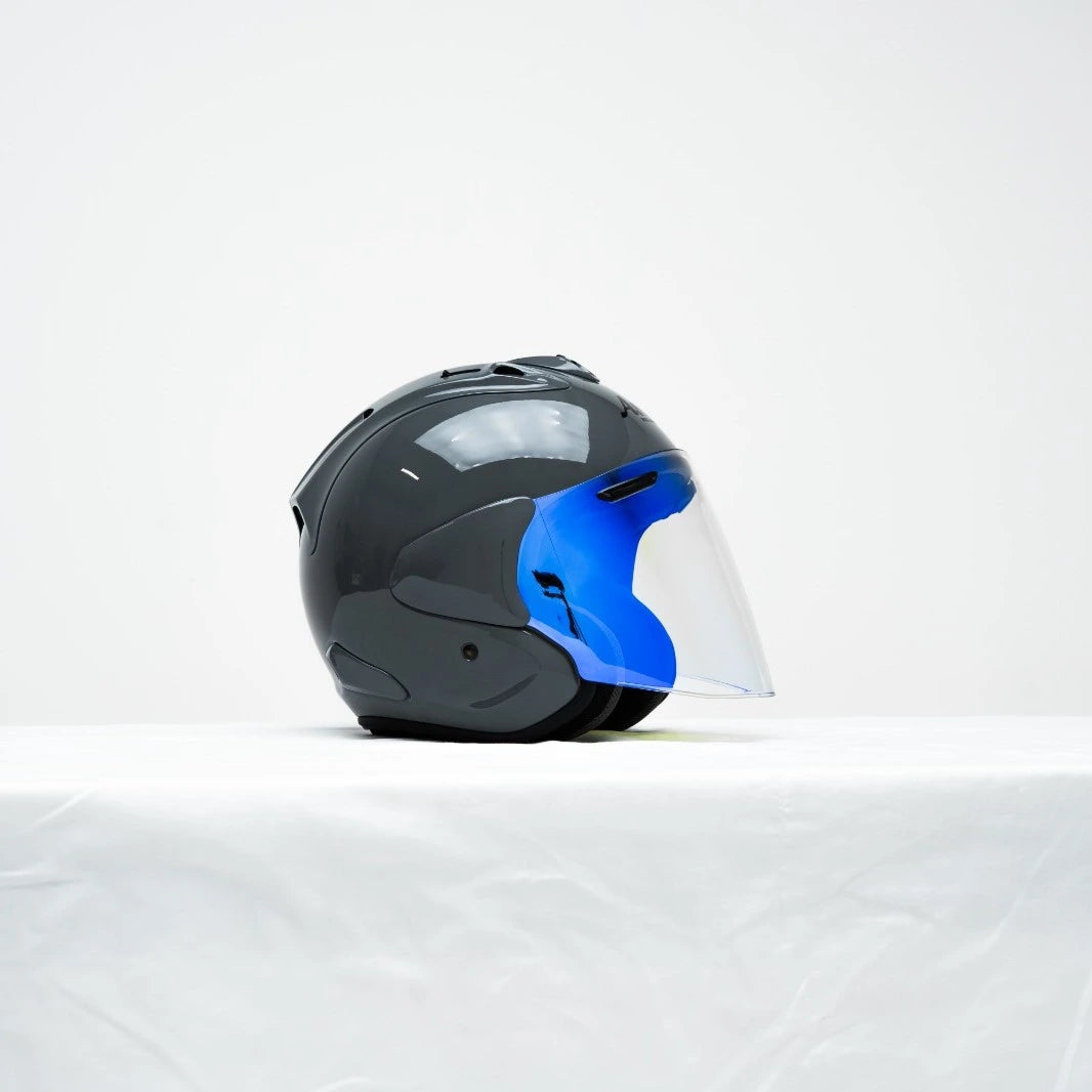 Clean Photochromic and Iridium Visor Helmet VAS-Z