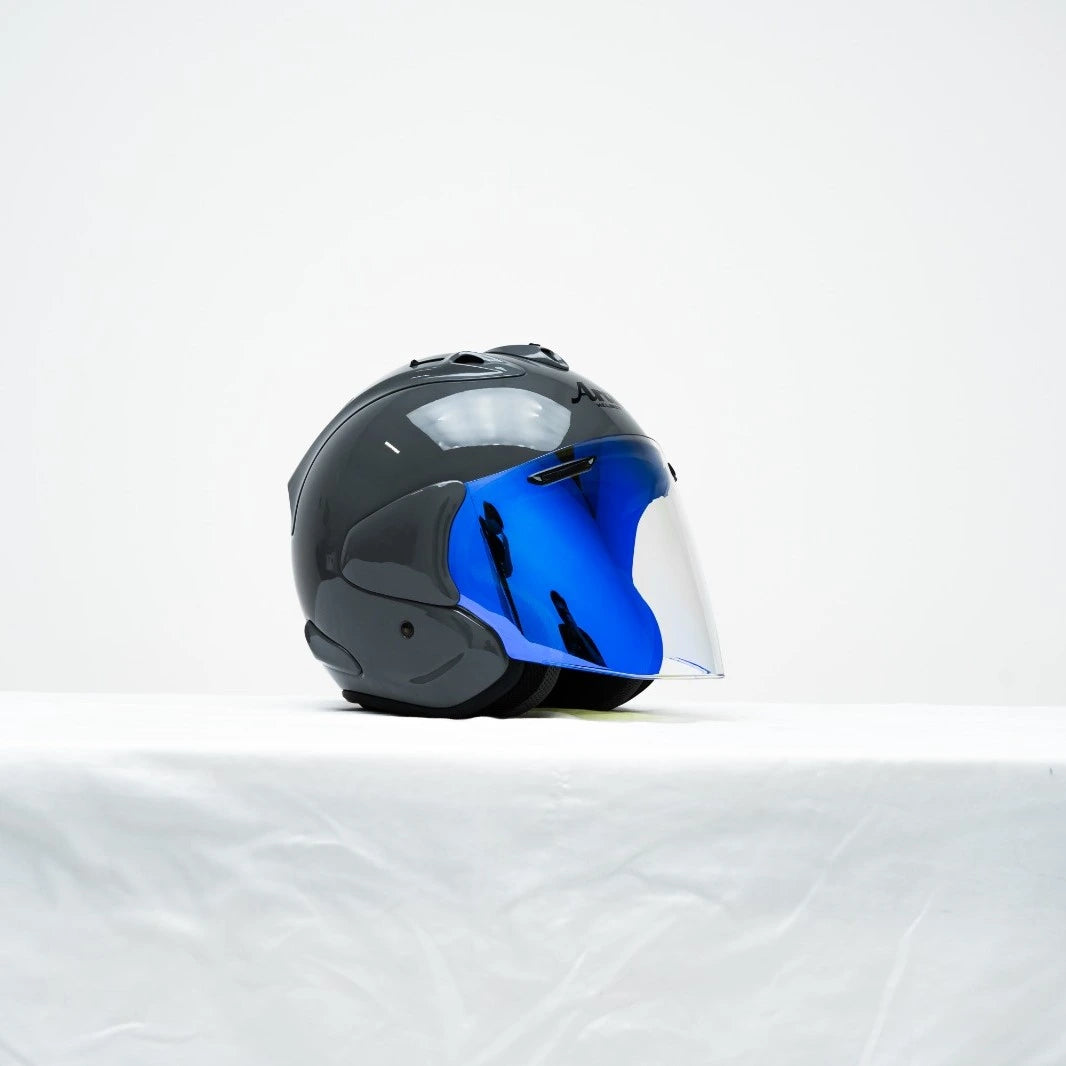 Clean Photochromic and Iridium Visor Helmet VAS-Z