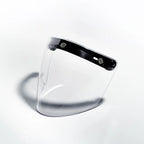 CLEAR TW02 Retro Helmet Visor Universal 3 Snap Shield