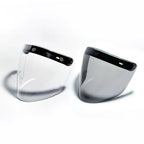 CLEAR TW02 Retro Helmet Visor Universal 3 Snap Shield