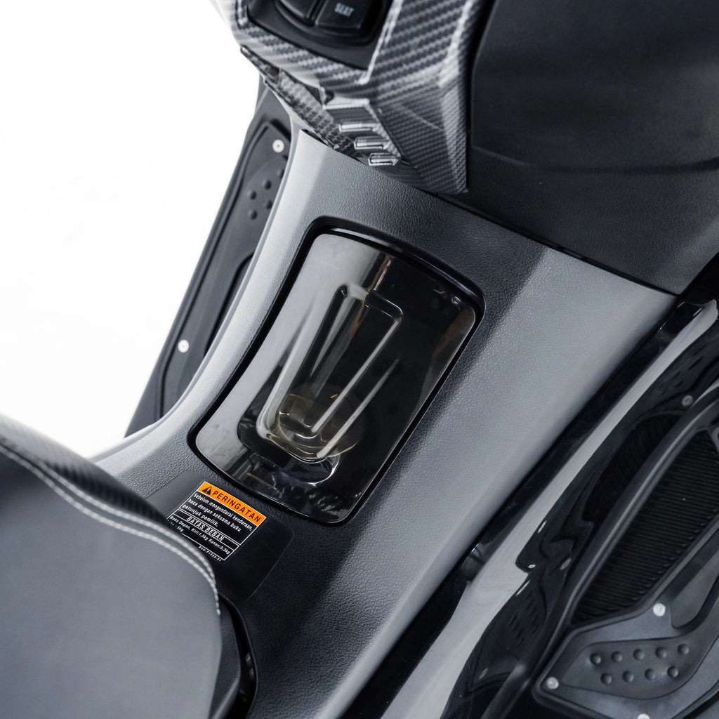 NEMO Transparent Fuel Cap Smoke Yamaha Nmax Connected