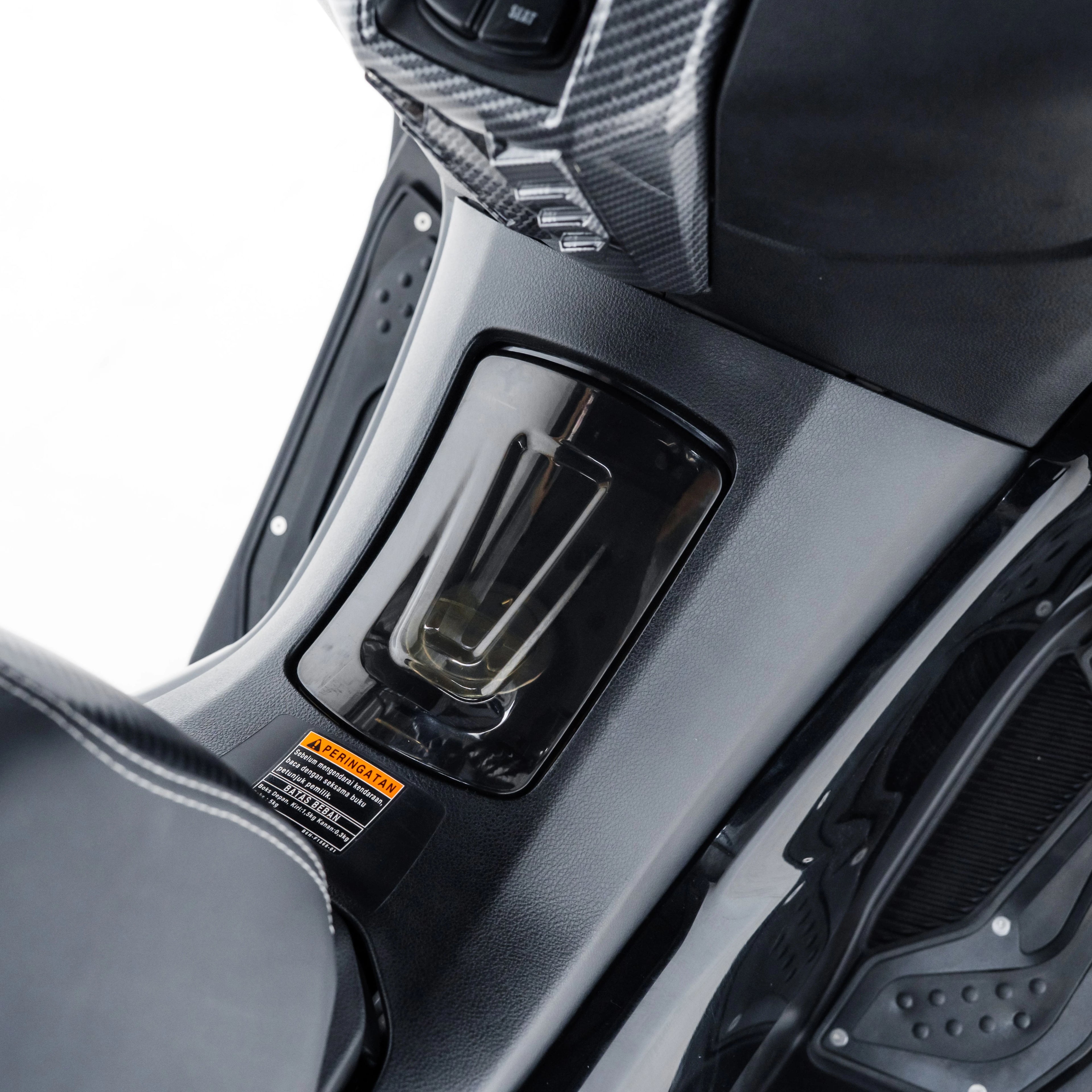NEMO Transparent Fuel Cap Smoke Yamaha Nmax Connected