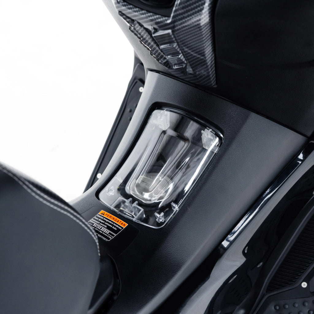 NEMO Transparent Fuel Cap Smoke Yamaha Nmax Connected