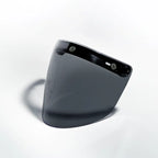 CLEAR TW02 Retro Helmet Visor Universal 3 Snap Shield