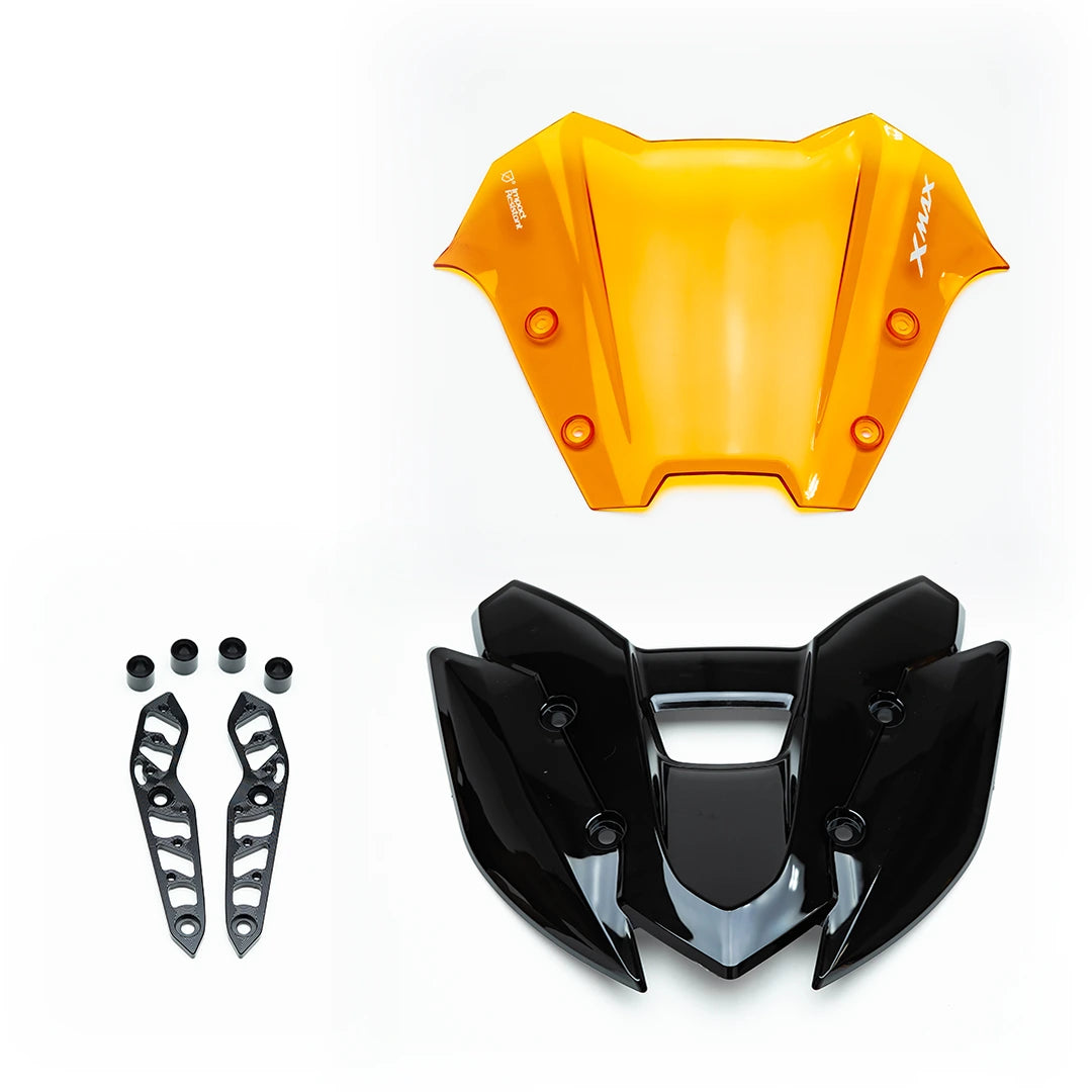 NEMO Windshield Type Double Space Colored Yamaha Xmax Connected
