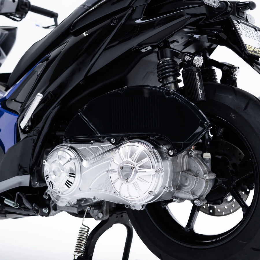 NEMO TRANSPARENT FLAT AIR FILTER COVER YAMAHA NMAX NEO/TURBO/CONNECTED , AEROX ALPHA/TURBO/CONNECTED