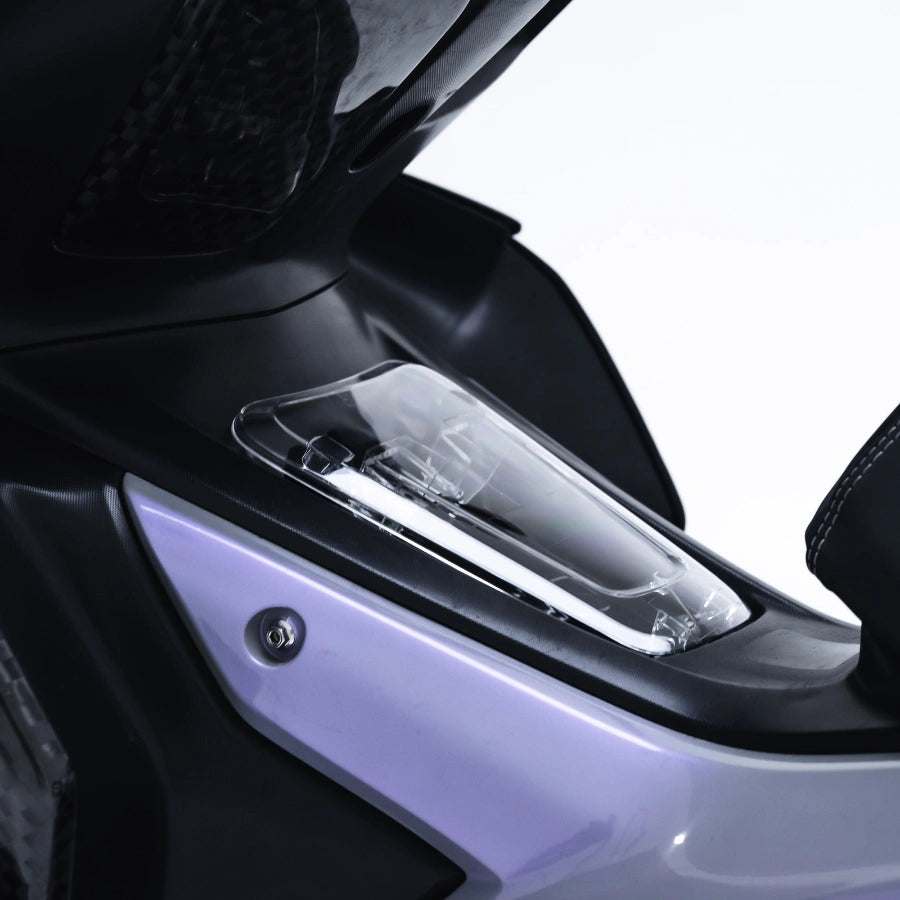 NEMO TRANSPARENT FUEL CAP COVER YAMAHA AEROX CONNECTED