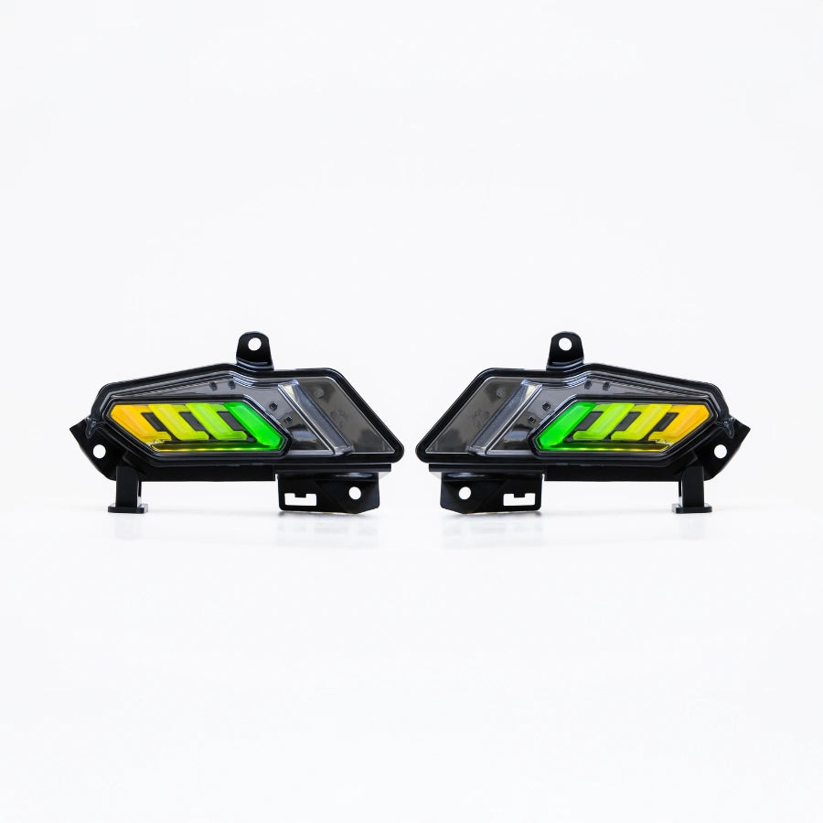 JPA FRONT TURNING SIGNAL RGB YAMAHA XMAX CONNECTED (V2) &amp; TECH MAX (V3)