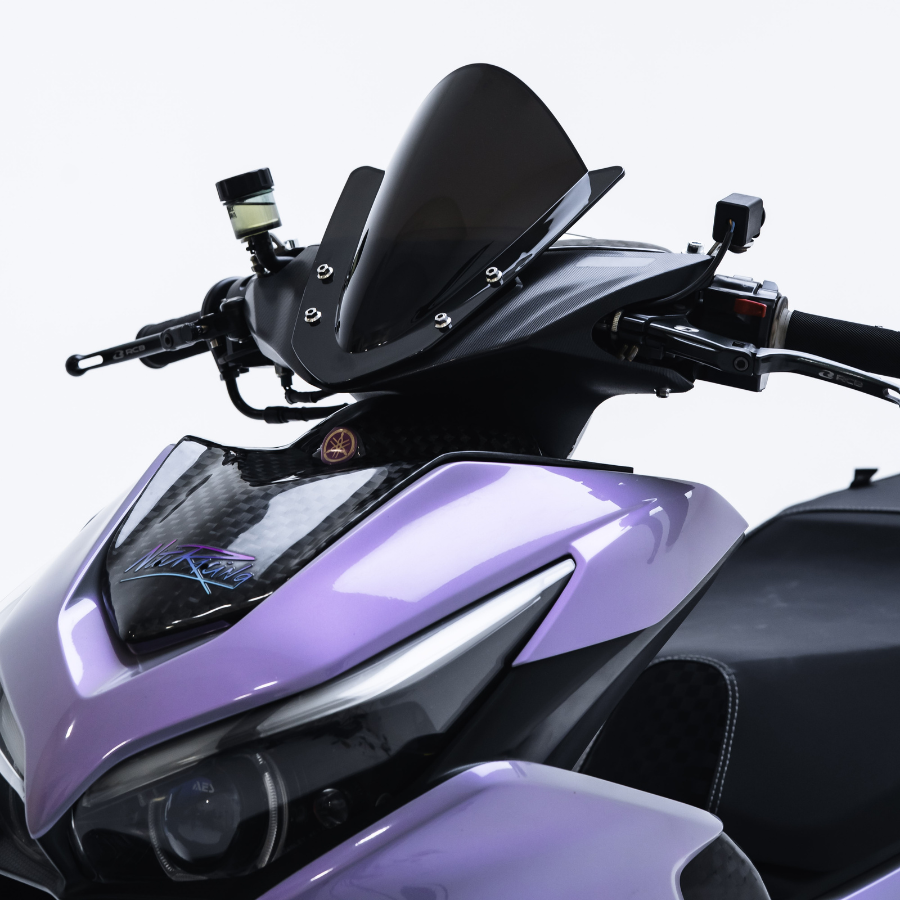 NEMO WINDSHIELD TYPE BUBBLE YAMAHA AEROX CONNECTED