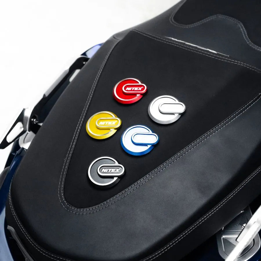 Nitex Front CNC Emblem Logo Yamaha Xmax Connected