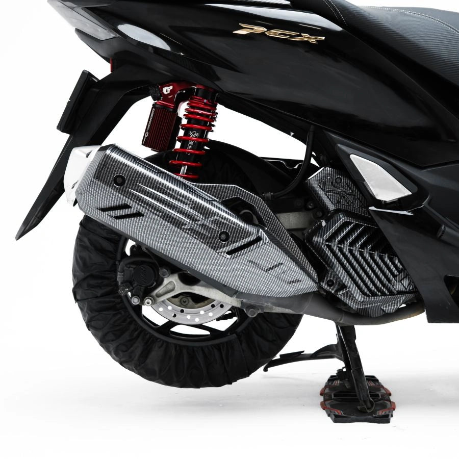 Nemo Carbon Cover Exhaust Honda PCX 160 RoadSync