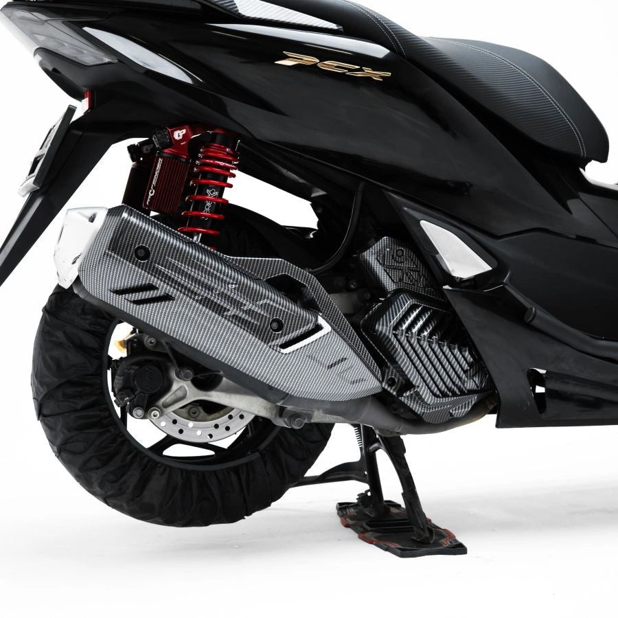 Nemo Carbon Cover Exhaust Honda PCX 160 RoadSync