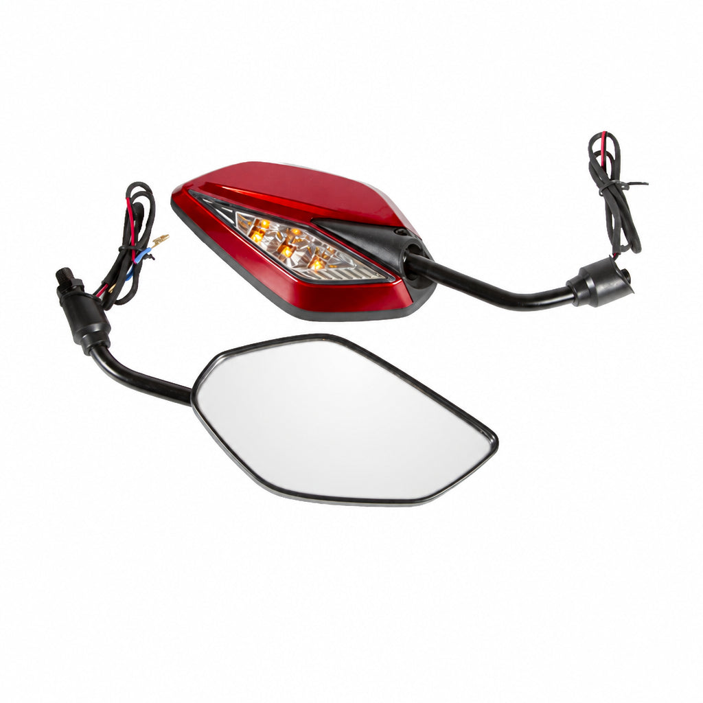 GMA REARVIEW MIRROR & LED LIGHT MODEL JUPITER MX TYPE (1282) UNIVERSAL (HONDA, YAMAHA, SUZUKI)