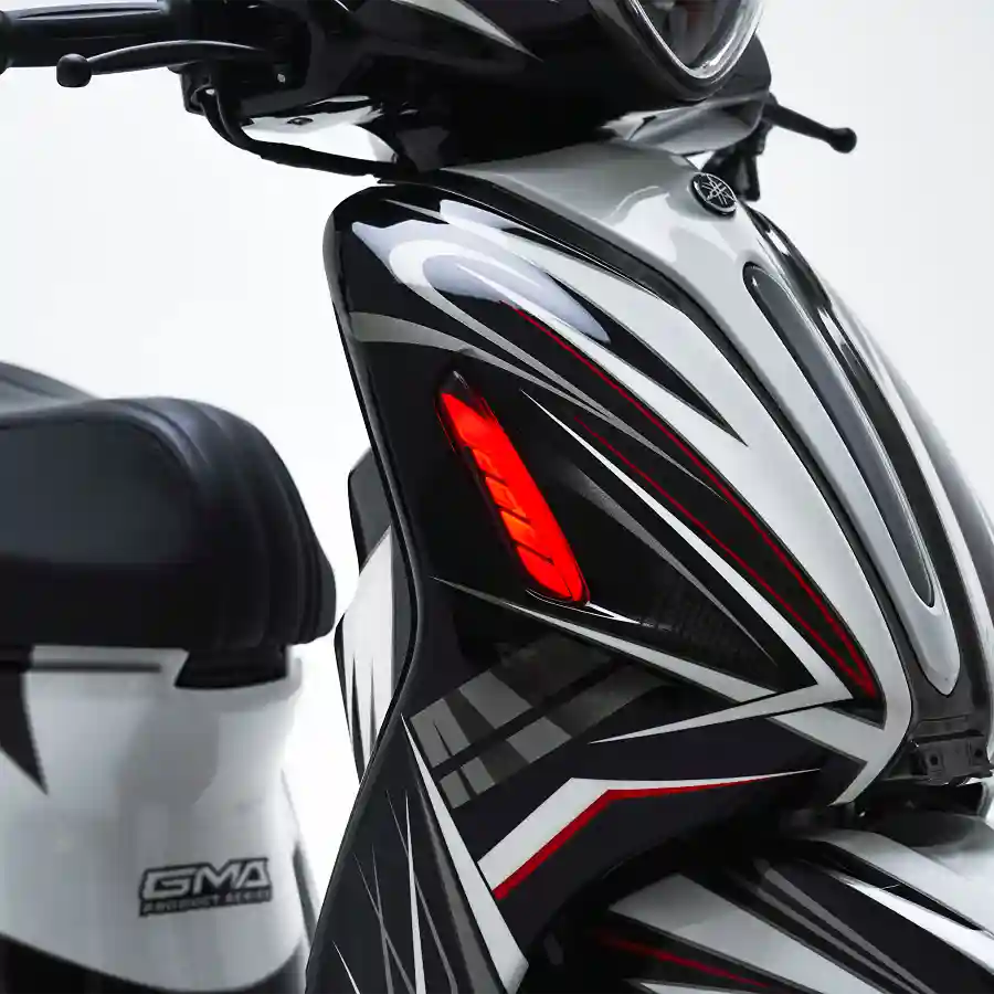 JPA Light Front Turn Signal Type Nara Yamaha Grand Filano Red