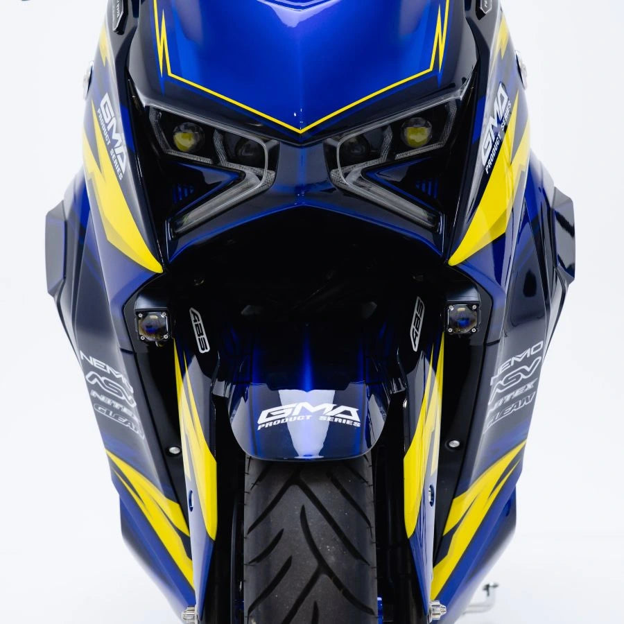 JPA Nova Beam LED Projector Auxiliary Light for Yamaha XMAX Connected & Tech Max