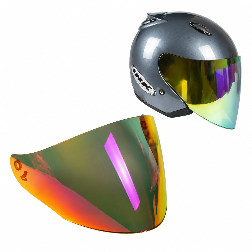 Mirror Helm / Visor Helm VENOM CLEAN KYT Dj Maru Ink Centro Galaxy No.40