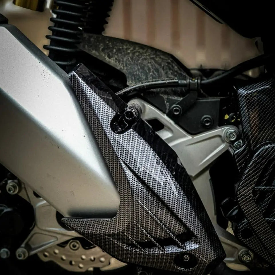 Nemo Front Exhaust Cover Carbon Honda ADV 155